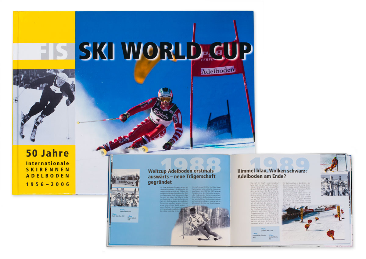 Ski Weltcup Adelboden Jubiläums-Buch
